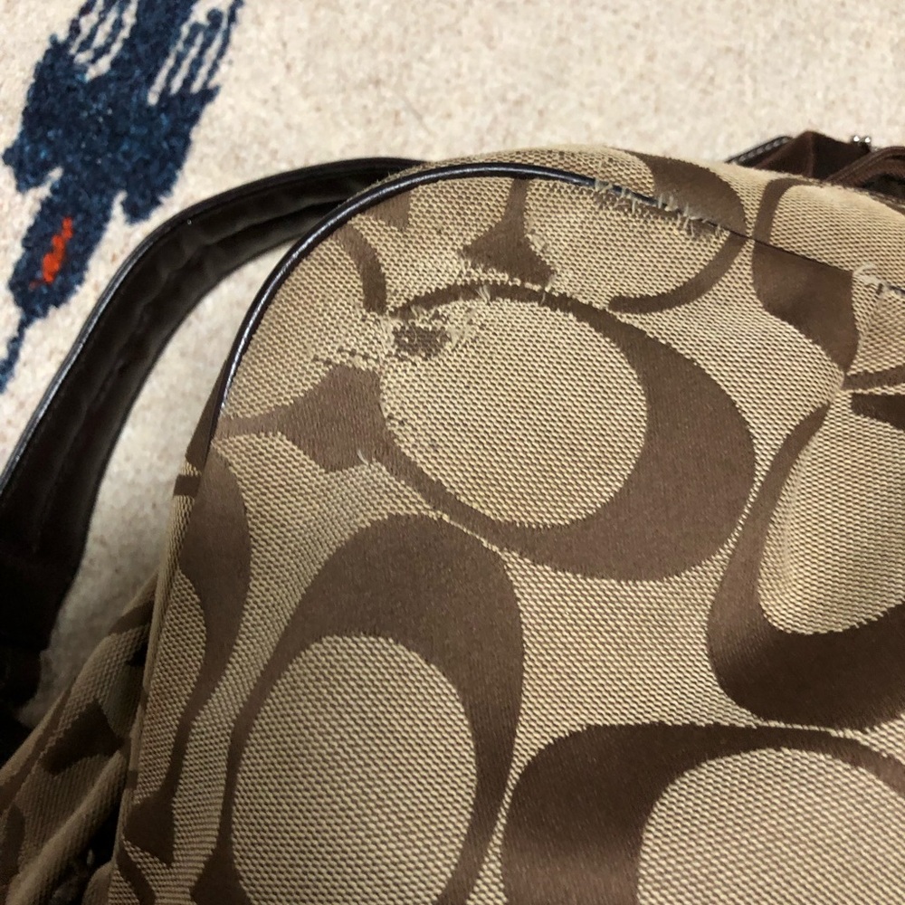 Coach Vintage Monogram C Backpack - image 2